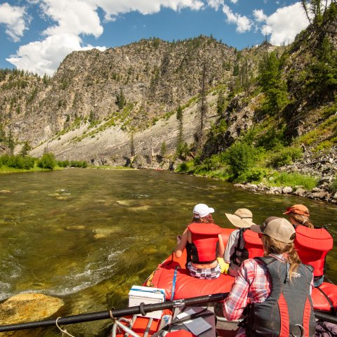 Middle Fork of the Salmon River whitewater rafting tours Idaho