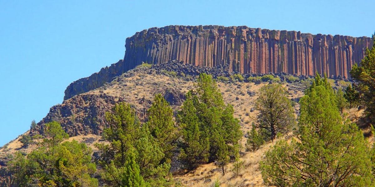 Deschutes River rock formations