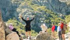 hikers on the GR20 in corsica