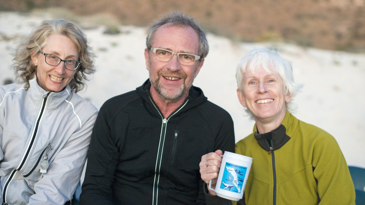 Happy campers in the morning