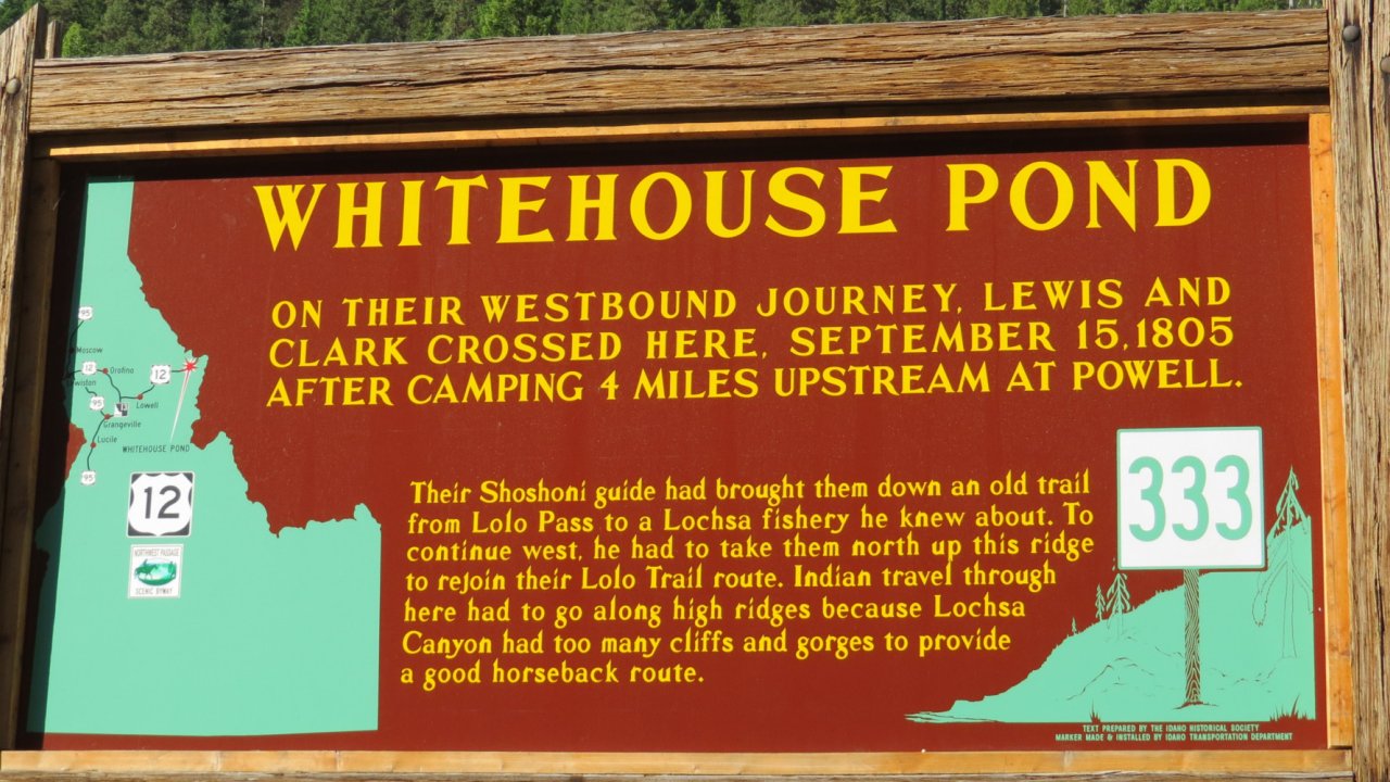 forest service sign in Idaho