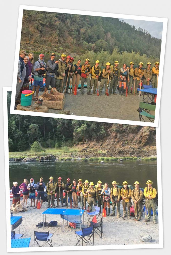 Oregon dept forestry fire fighters