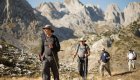 hikers in the Dinaric Alps, Albania