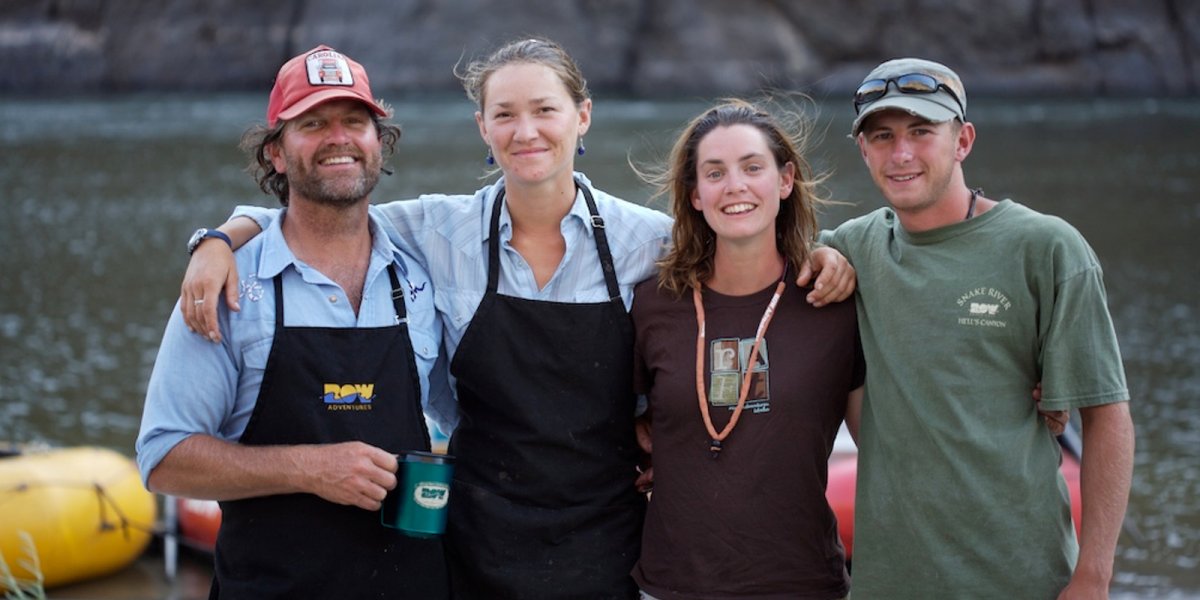 ROW Adventures backcountry chefs
