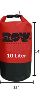 Red 10L dry bag
